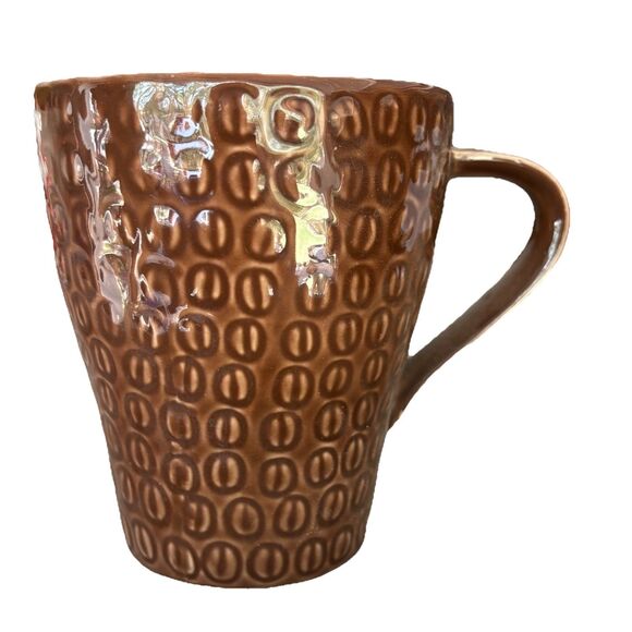 2008 Starbucks Brown Design House Stockholm Coffee Tea Cup Mug 12 Ounces - Picture 1 of 4